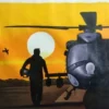 Army Wall Art Wide Format Canvas Wall Painting - Image 2