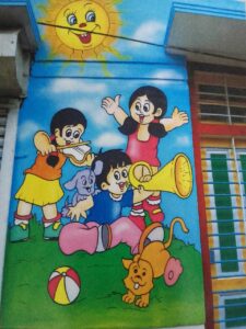 Children Wall Art Painting For Play School