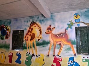 Large Wall Art Painting For Play School