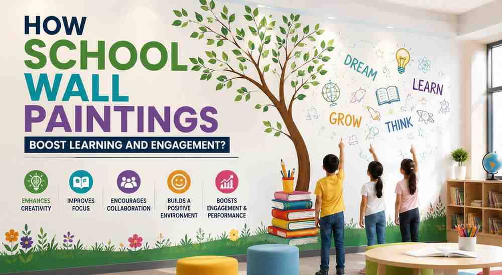How School Wall Paintings Boost Learning and Engagement