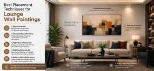 Best Placement Techniques for Lounge Wall Paintings