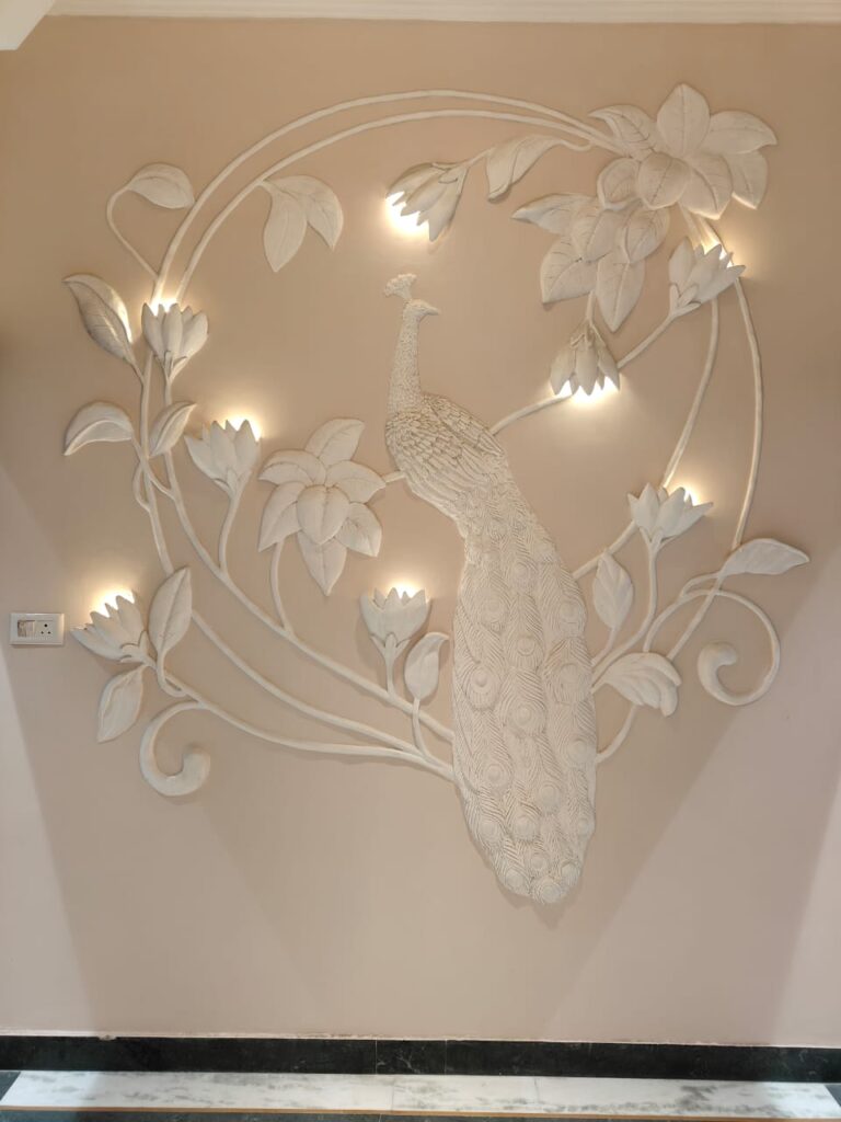Peacock Wall Mural