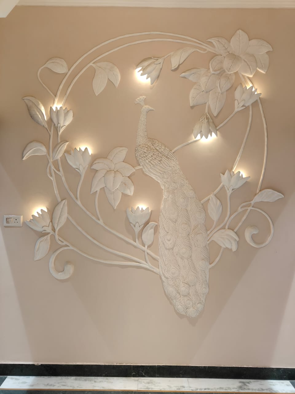 Peacock Wall Mural