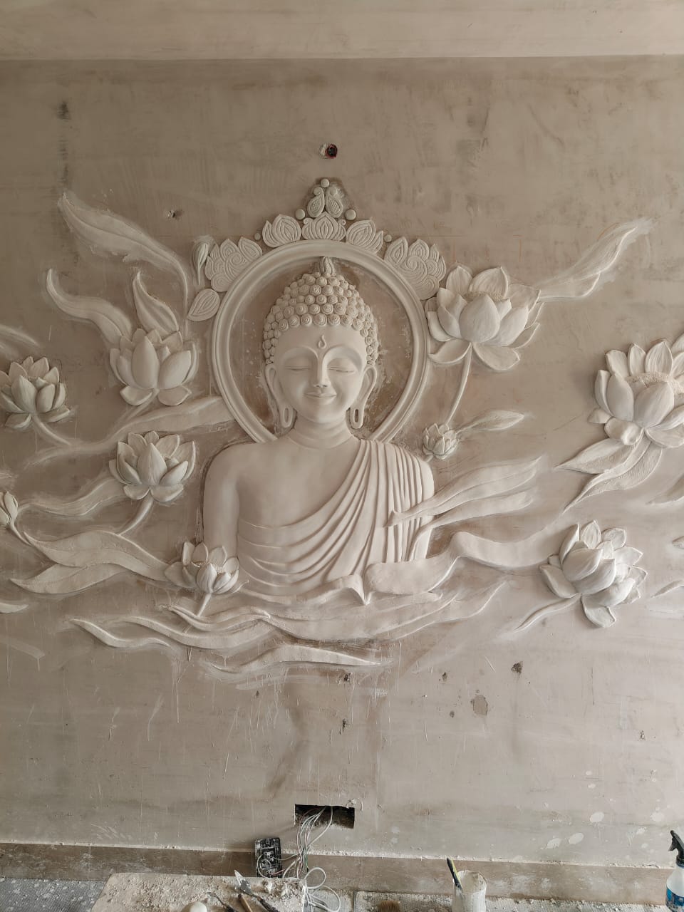 Lord Buddha Wall Mural